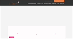 Desktop Screenshot of princetonuniversityconcerts.org